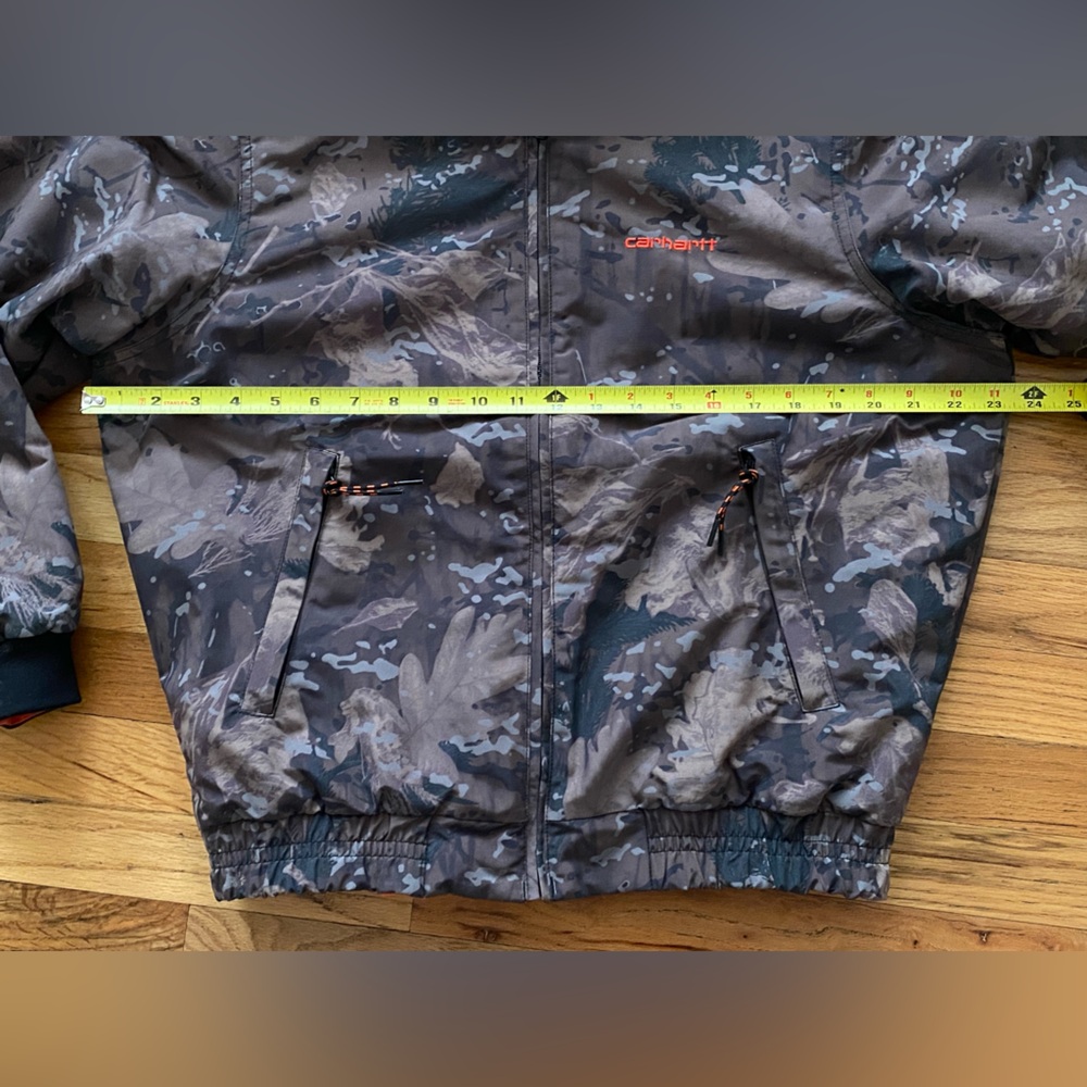 Carhartt WIP Women's Camouflage Keystone Reversible Bomber Jacket Sz S Small - Picture 7 of 12